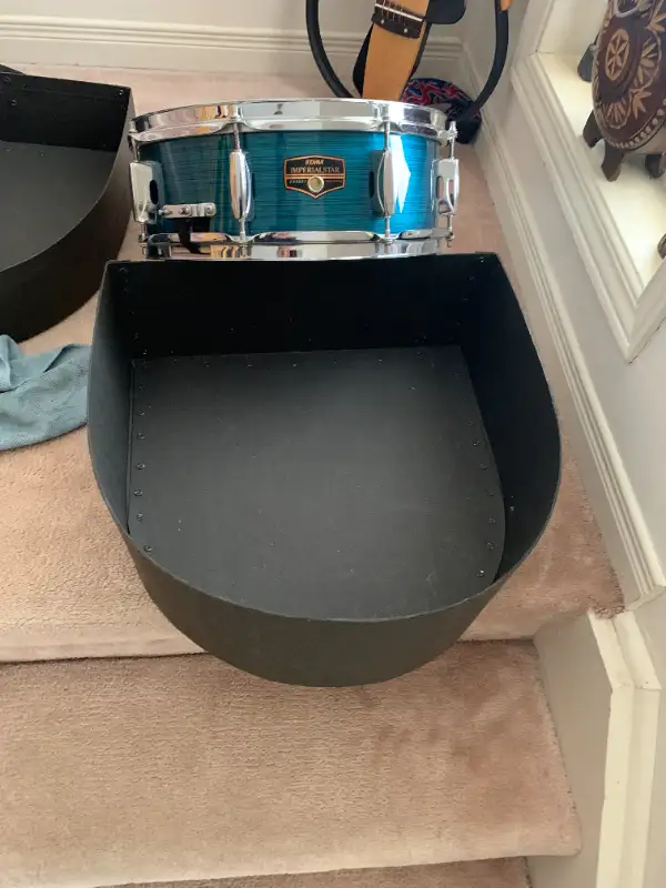TAMA Imperial Star snare drum and case. in Drums & Percussion in Barrie - Image 5