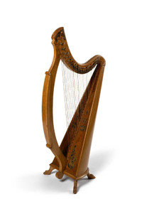 regarding a harp!