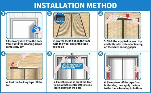 Magnetic Screen Door in Window Treatments in City of Toronto - Image 10