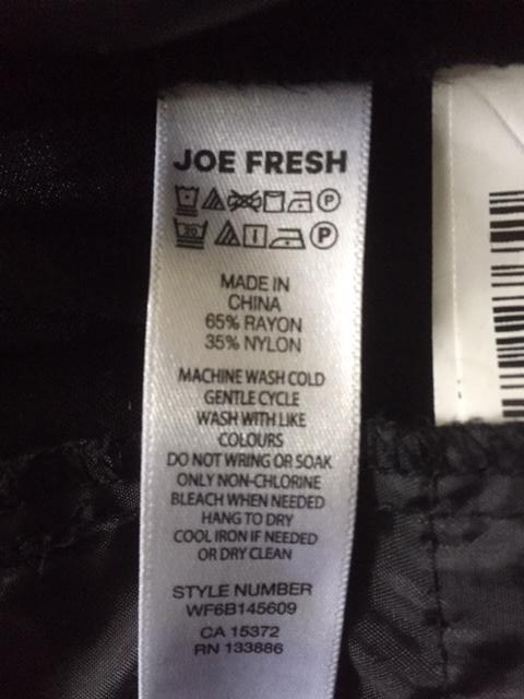 JOE FRESH woman Satin Pants, Black, Size small, Never Worn in Women's - Bottoms in City of Toronto - Image 6
