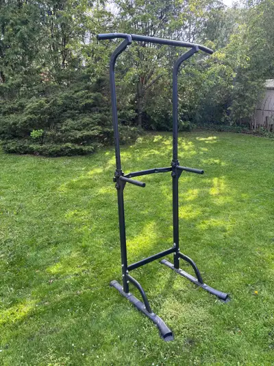 Power tower multi-function workout dip and pull-up station, View more