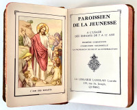 Antiquité 1954 Collection Livre de prières Enfants de 7-12 ans L