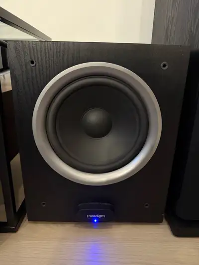 Pair of Paradigm PDR-80 subwoofers, View more