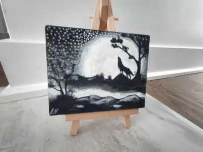 Wolf Painting, View more