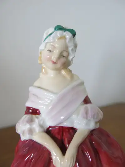 From a pet free and smoke free home. For sale the ROYAL DOULTON figurine 'PEGGY', Item HN 2038. Desi...