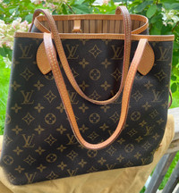 Louis Vuitton Handbag Neverfull MM Authentic