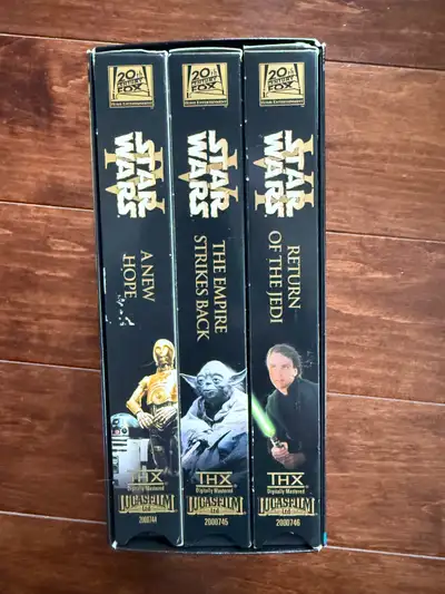 Star Wars VHS Trilogy, View more