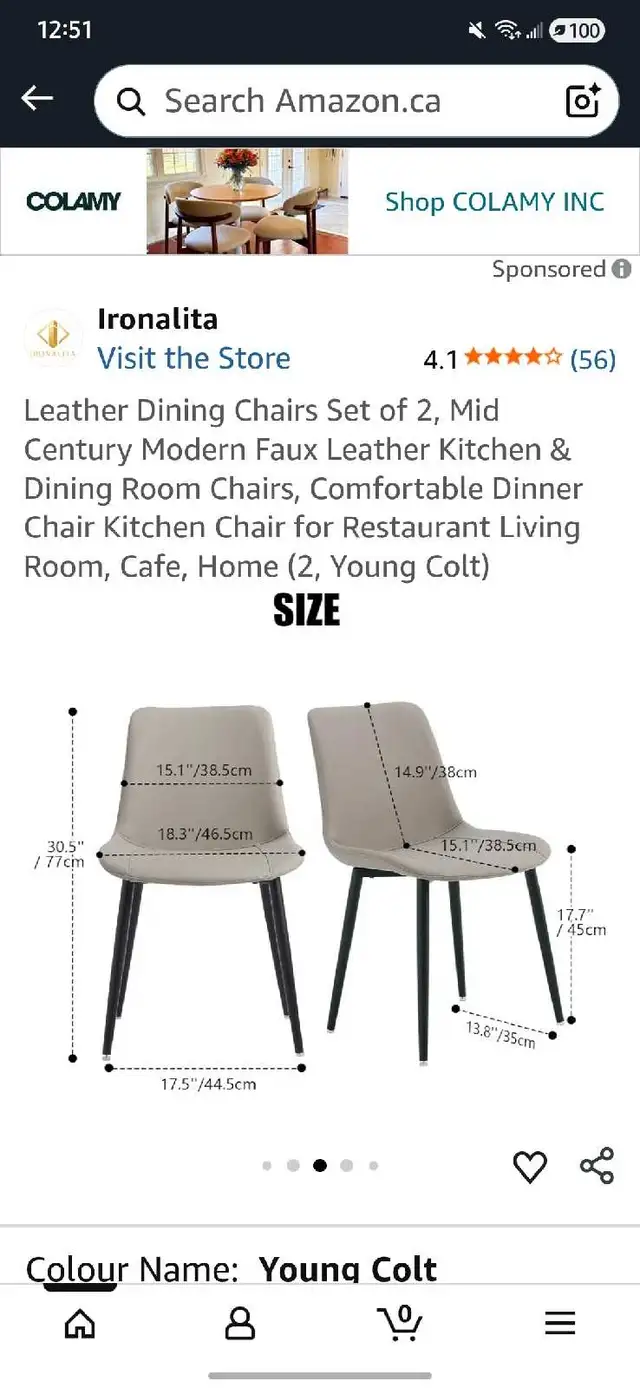 Dining chairs  in Chairs & Recliners in Markham / York Region - Image 5