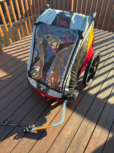 Chariot double bike trailer, View more