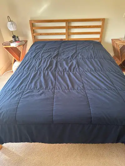 Solid Pine IKEA Bed - Double, View more