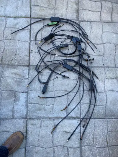 Got an assortment of cables for arctic cat sleds