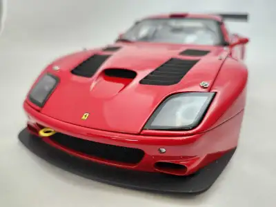 2004 Ferrari 575 GTC Rosso Corsa Red 1:18 Diecast Kyosho Rare, View more