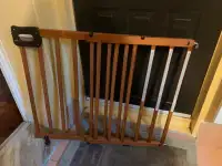 Protective gate for toddler