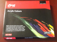 CURRY'S 24x12ml Acrylic Paints Set