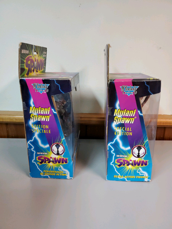Special Edition Mutant Spawn McFarlane Toys New check pictures  in Comics & Graphic Novels in St. Catharines - Image 4