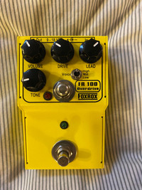 Foxrox FR-100 overdrive and boost pedal