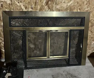 Wood Fireplace Insert W/ Gate, View more