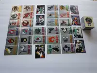 1998/99 NHL Hockey Stickers Panini Near Complete Set 228/228