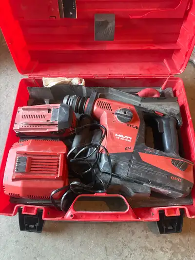 Cordless Hilti concrete drill TE30-A36, View more