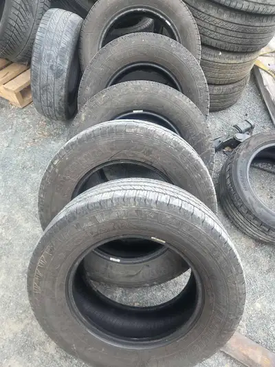 Selling for used firestone tires off a Ford transit all tires held air and were on the road. Only re...