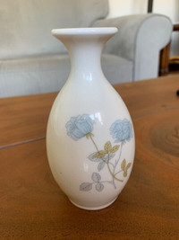 Wedgwood Ice Rose bud vase