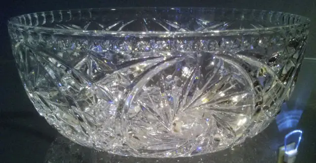 VINTAGE BOL PINWHEEL CRISTAL BOWL in Arts & Collectibles in City of Montréal - Image 3