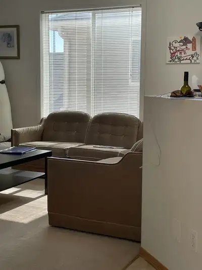 Our house is very clean, quiet, and safe. We have a 2nd floor furnished bedroom for rent in a low oc...