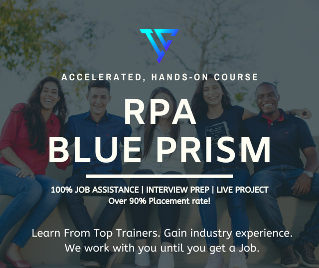 Robotics Process Automation (Blue Prism) Course with Job Assist in Classes & Lessons in Mississauga / Peel Region