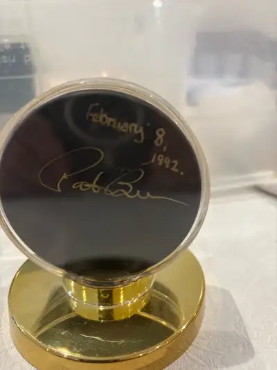 Pat Burns Autographed Hockey Puck, View more