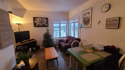 Appartement 3 1/2 ✅Témiscouata sur le Lac(Cabano) Face au parc Clair soleil Piste cyclable Vu sur le...