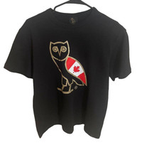 New OVO Owl Canada Flag T-Shirt