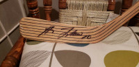 Guy Lafleur game used autographed hockey stick with COA