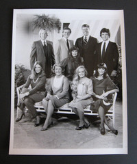 1980s Glossy 8x10 Cast Photo from the TV show Dallas