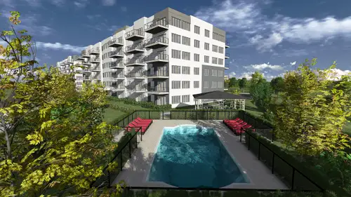 Libre le 1er juillet 2026! Superbe condo 3 ½ TOUT MEUBLÉ & TOUT INCLUS situé au Quartier Dix30 à Bro...