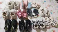 Lot shoes for baby girl / Lot de chaussures pour petite fille
