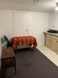 One Bedroom Basement Apt for Rent in North york