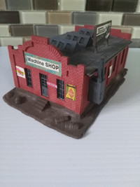 Ho scale model train work shop