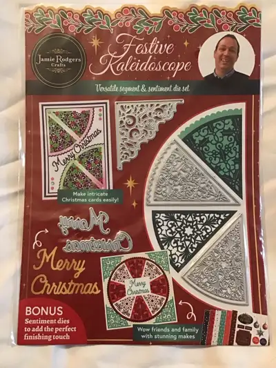 Festive Kaleidoscope Segment and Sentiment Die Set, View more