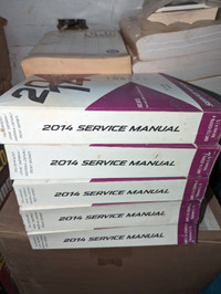 GM Truck Factory Service Manuals 2005, 2007-10, 2014 Collection