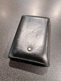 Montblanc leather wallet