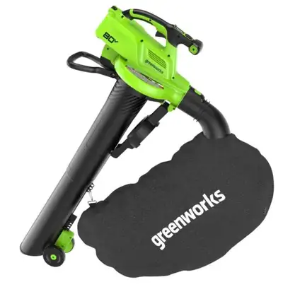 New Greenworks 80V 3in1 Leaf Blower, Vacuum, Mulcher TOOL only, View more