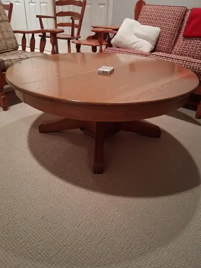 Round Mahogany Table, View more