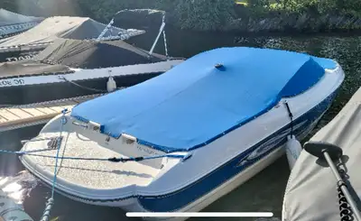 Bonjour je vends mon bateau 21’ avec 175 hrs moteur 4.3L très peu utilisé en très bonne condition !...