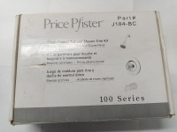 Price Pfister bath shower stainless steel trim
