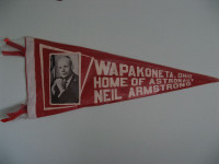 Neil Armstrong Hometown Pennant Flag