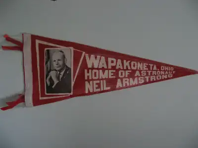 Neil Armstrong Hometown Pennant Flag, View more