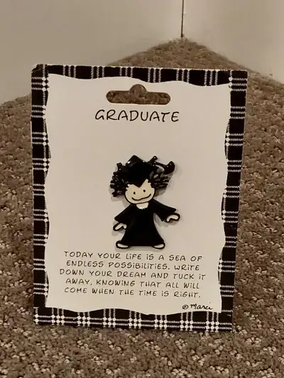 Papel Marci Graduate Graduation Pin Inner Light - Grad, View more