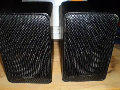Realistic Minimus and Genexxa PRO, Heavy Metal Stereo Speakers, View more
