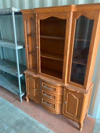 Dining room hutch and buffet