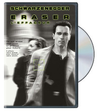 Eraser DVD, stars Arnold Schwarzenegger